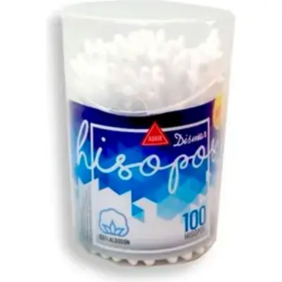Hisopos Dismafar Vaso x 100 unidades