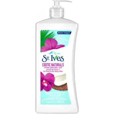 Crema Corporal St. Ives Exotic Natura 350 ml