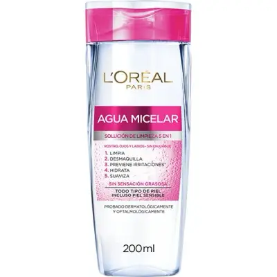 Agua Micelar L'Oréal Dermo Expertise 200 ml