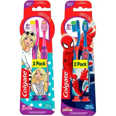 Cepillo de Dientes Colgate Ultimate Barbie Pack x2