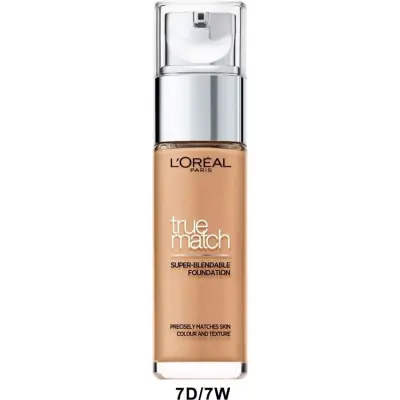 Base de Maquillaje L'Oréal True Match Tono D7
