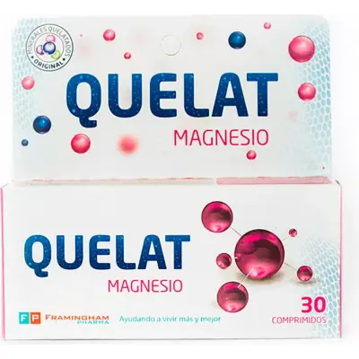 Suplemento Dietario Quelat Magnesio 30 Comprimidos