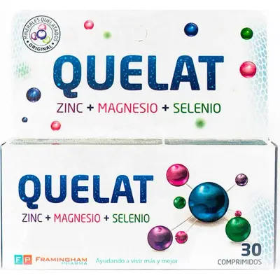 Quelat Suplemento Dietario 30 Comprimidos