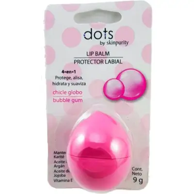 Bálsamo Labial Dots Lip Balm Chicle 9 g