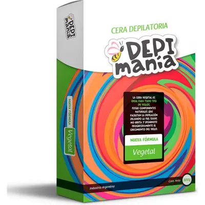 Cera Depilátor Vegetal Depimania 800 g