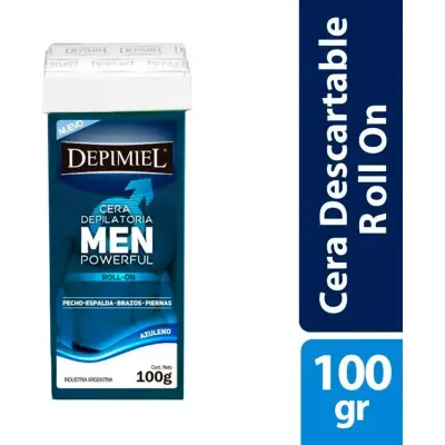Cera Depilatoria Roll-On Depimiel Hombre 100 g