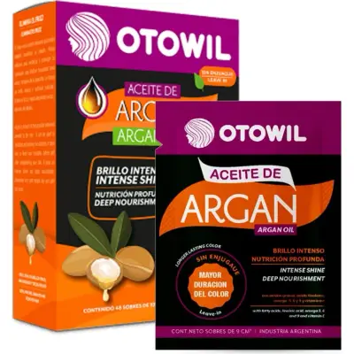 Aceite de Argán Puro Otowil x 36 Sobres