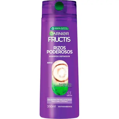 Shampoo Garnier Fructis Rizos Poderosos 350 ml
