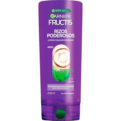 Acondicionador Garnier Fructis Rizos Poder 200 ml