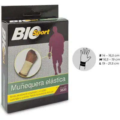 Muñequera Elástica Biosport Talle M