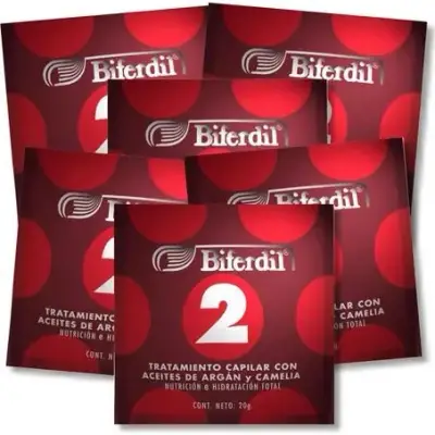 Acondicionador Biferdil Tratamiento Argan 2 Cápsulas