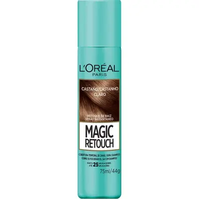 Magic Retouch L'Oréal Castaño Claro Spray Retoca Raíces