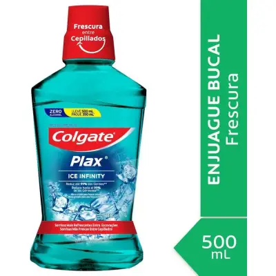 Enjuague Bucal Plax Zero Ice Infinity Promo