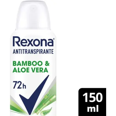 Antitranspirante Aerosol Rexona Bambú y Aloe Vera 89 g
