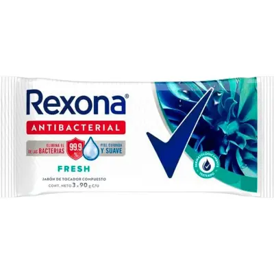 Jabón Antibacterial Rexona Fresh Pack 3x90 g