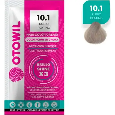 Tintura Capilar Otowil Tono 10.1 Sobre x 25 g