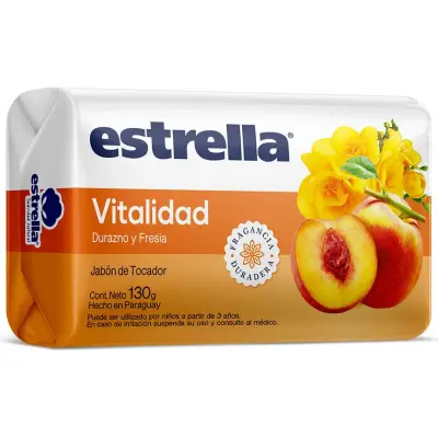 Jabón de Tocador Estrella Vitali 130 g