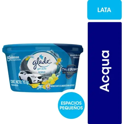 Desodorante de Ambiente para Auto Glade Minigel Acqua 70 g