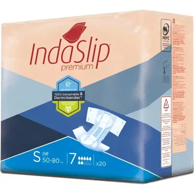 Pañal para Adulto Indaslip Premium S7 x20