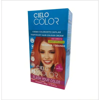 Tintura Capilar Otowil Cielo Naranja 47 g x 6 Unidades