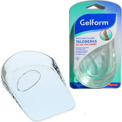 Gelform Talón Ovalado Esponja Talla 2 Par