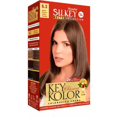 Coloración Capilar Silkey Key Color Master Tono 6.3