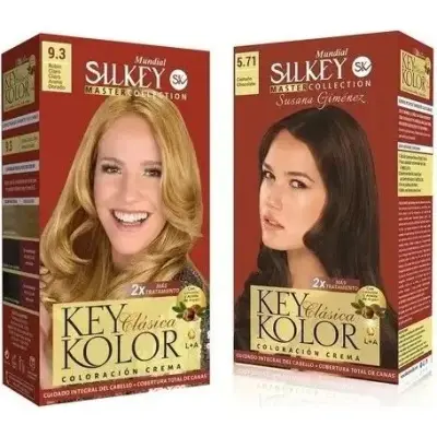 Coloración Capilar Silkey Key Color Master Tono 6.C