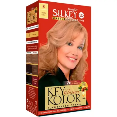 Coloración Capilar Silkey Key Color Master Tono 8