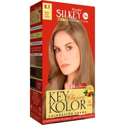 Coloración Capilar Silkey Key Color Master Tono 8.1