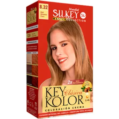 Coloración Capilar Silkey Key Color Master Tono 8.32