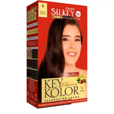 Tintura Capilar Key Color Master Tono 4