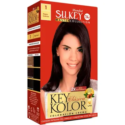 Tintura Capilar Key Color Master Tono 1