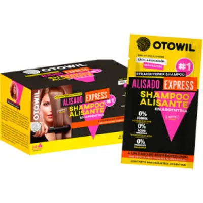 Shampoo Alisante Otowil Alisan Express x10 Sobres
