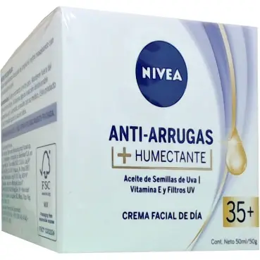 Crema Facial Nivea Antiarrugas 35+ 50 ml
