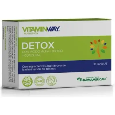 Suplemento Dietario Vitamin Way Detox 30 Comprimidos