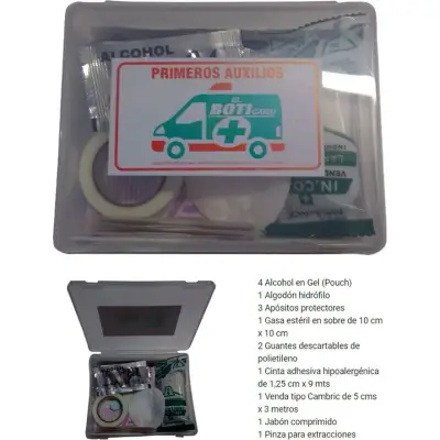 Botiquín de Primeros Auxilios El Boticario N°1