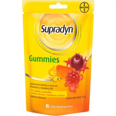Supradyn Gummies Polivitamínico en Gomitas 6x25