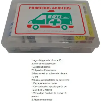 Botiquín de Primeros Auxilios El Boticario N2