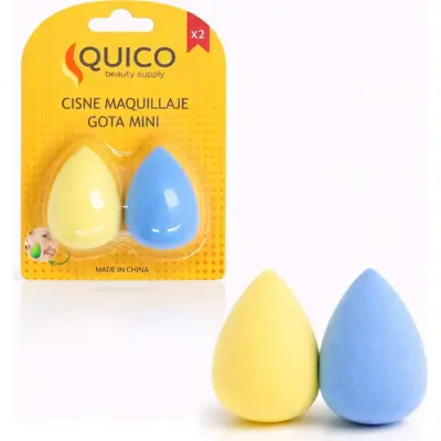 Esponja de Maquillaje Cisne Gota Mini Pack x2