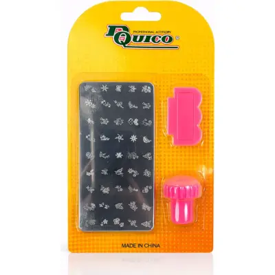 Set para Estampar Uñas Rectangulares