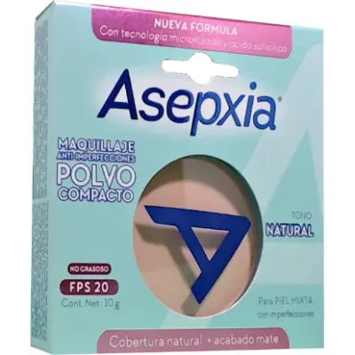 Maquillaje en Polvo Asepxia Natural 10 g
