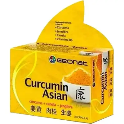 Geonat Cúrcuma Asiática Cápsulas 30 unidades