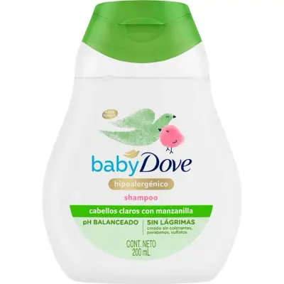 Shampoo Dove Baby Cabello Claro Hidratante 200 ml