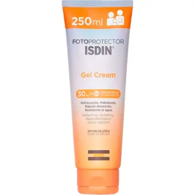 Protector Solar Isdin Fotoprotector FPS 30 Gel Crema 250 ml