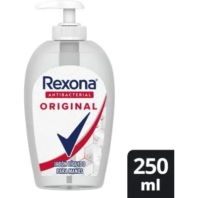 Jabón Líquido Antibacterial Rexona Original 250 ml