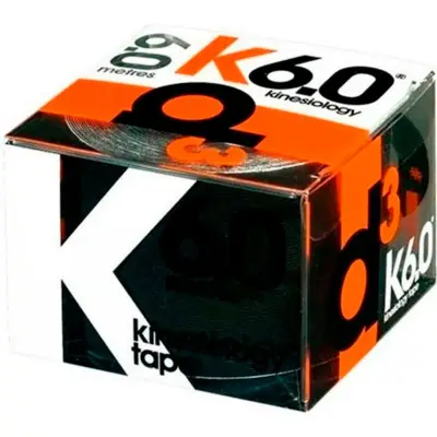 Cinta Kinesiológica Kinemed Kine Tape Negro