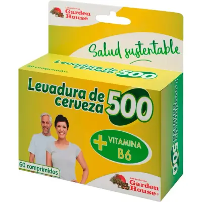 Suplemento Dietario Garden House Levadura de Cerveza x 60 Comprimidos
