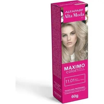 Coloración Capilar Alta Moda Tono 11.01 60 ml