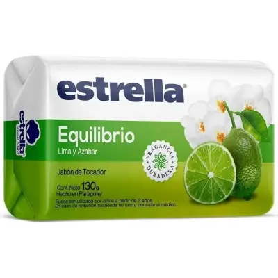 Jabón de Tocador Estrella Equilibrio Pack 3x130 g