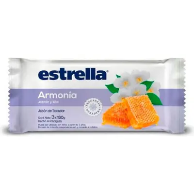 Jabón Líquido Estrella Armonía 3 x 130 ml